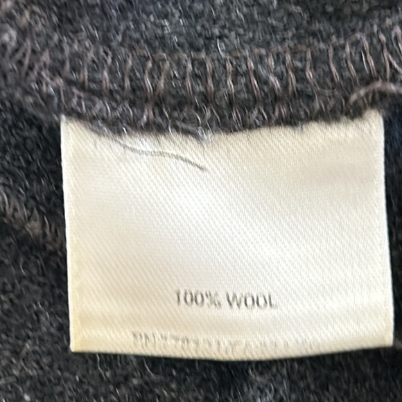 Eileen Fisher Wool Knit Mini Dress w Elbow Length Sleeves Sz PS w MEASUREMENTS! - Picture 9 of 9